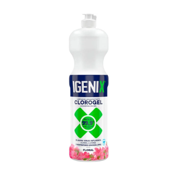 *Limpiador Cloro Gel Igienix 900ml (FLORAL/LAVANDA/EUCALIPTUS)