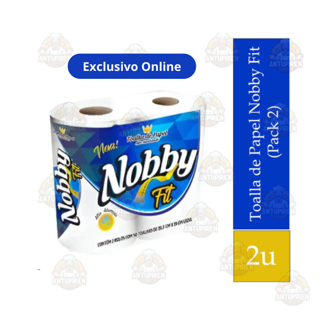 Manga Toalla de Papel Nobby Fit 10un (20 rollos) $890 c/u