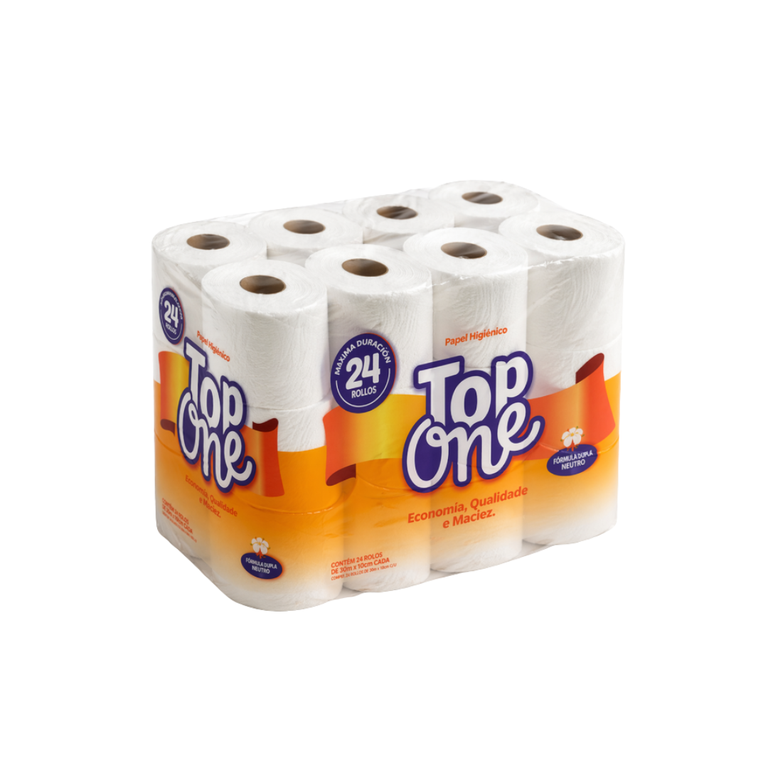 Papel Higiénico Top One 24 Rollos (20mts) - $4.995 c/u