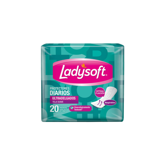 Protectores ultra delgados Ladysoft Tela Suave - $790 c/u