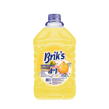 Detergente Líquido Brik's 5L Bidón | Desde $3.290 c/u | Todos los Aromas