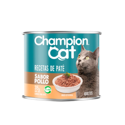 Alimento húmedo Champion cat gatos adultos 315g $1.450 c/u