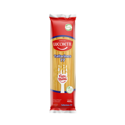 *PASTAS 400G LUCCHETTI (TALLARIN 77 - QUIFAROS - SPAGHETTI 5 - ESPIRALES)