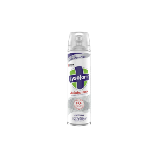*Desinfectante Aerosol Lysoform 360cc (ORIGINAL-BEBE-MONTAÑA) - $3.990 c/u