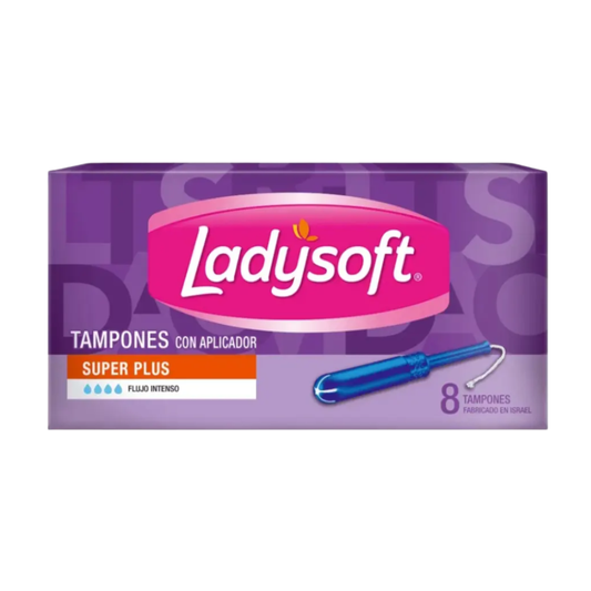 Tampones Ladysoft con aplicador 8u - $2.220 c/u