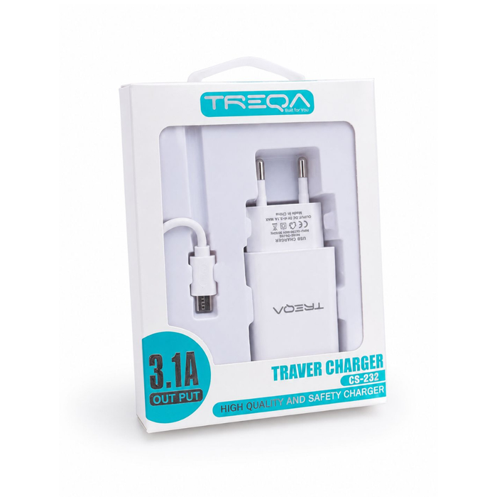 cargador rápido TREQA CS-232 de 3.1A