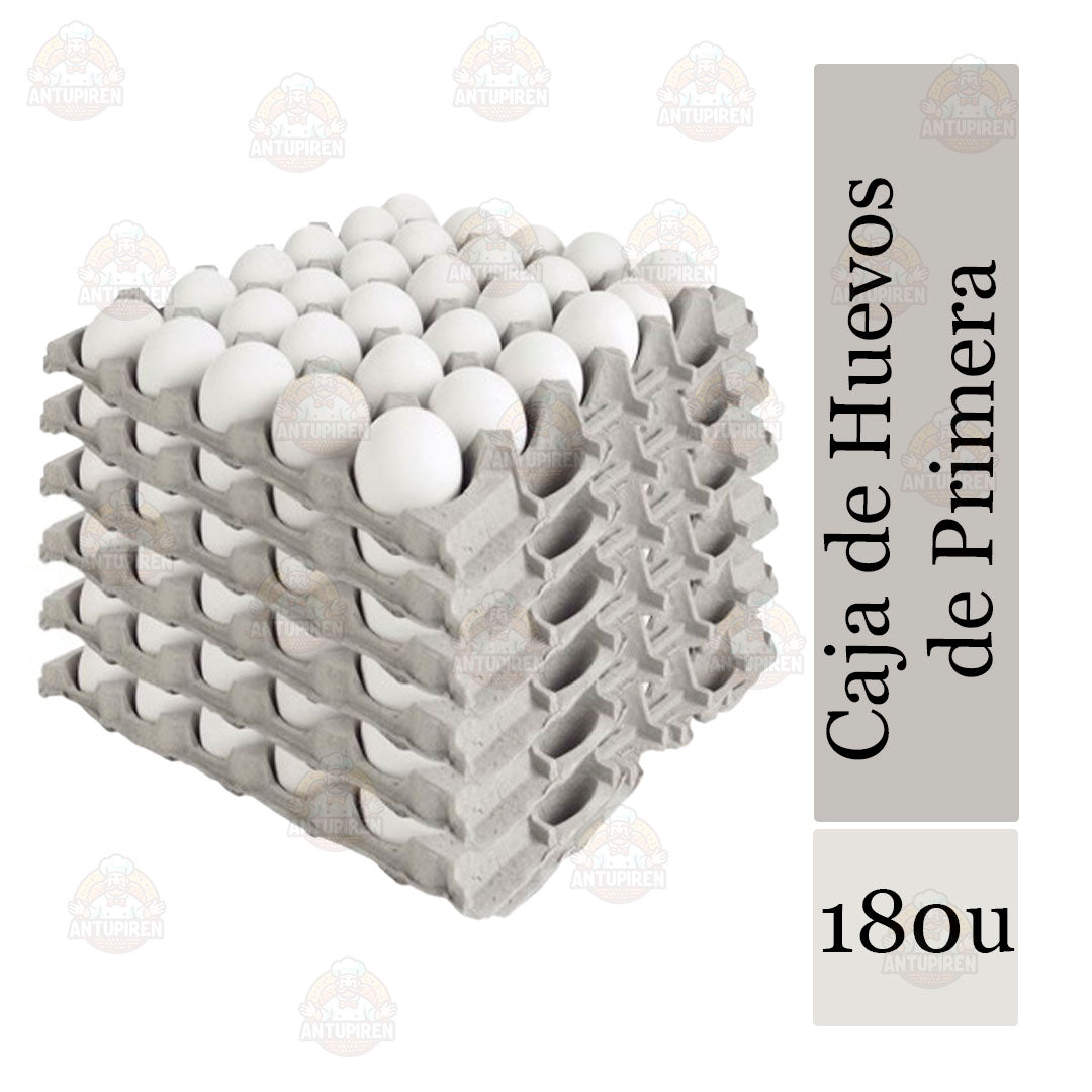 Caja de Huevos de Primera – 180 Unidades