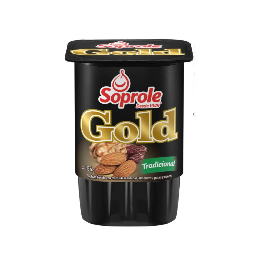 Yogurt Soprole Gold Tradicional 165 g - $720 c/u