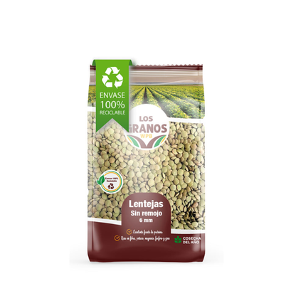 Lentejas 6 mm los granos 10kg $2.760 c/u