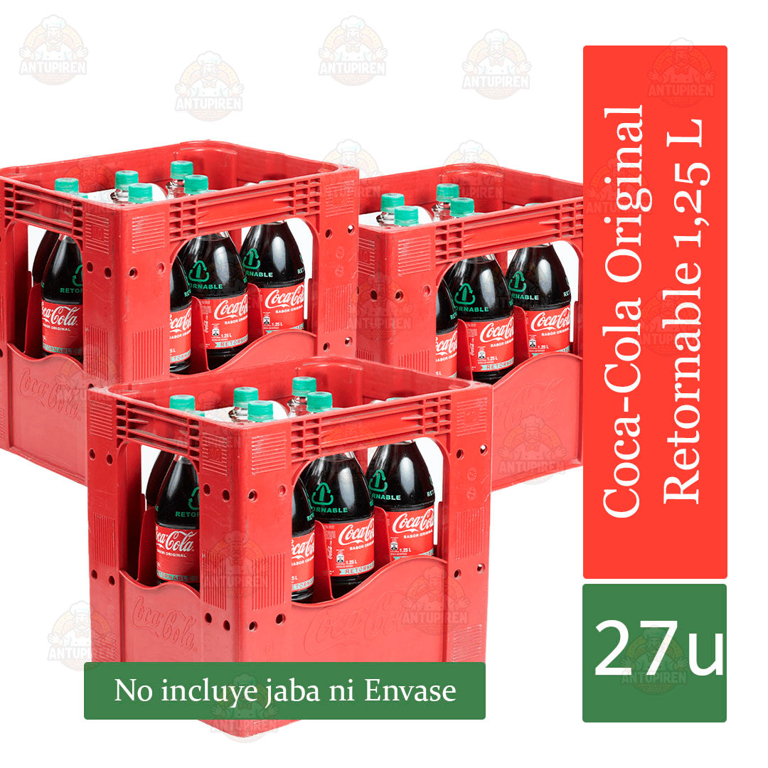 Coca-Cola Original Retornable 1.25 L (27u)