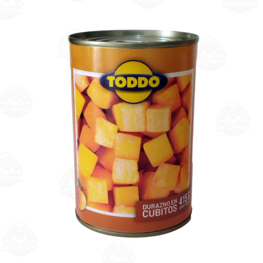 Durazno Cubito Toddo 415 Gr