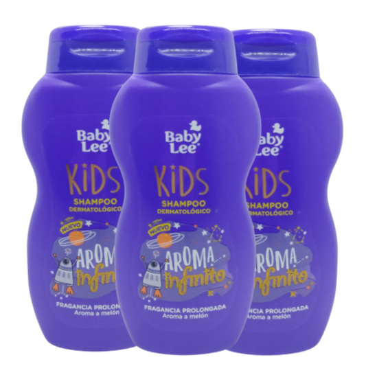 Shampoo Dermatológico Babylee Kids Fragancia Prolongada 400 ml