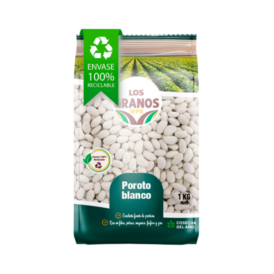 Poroto Blanco Los Granos 1kg