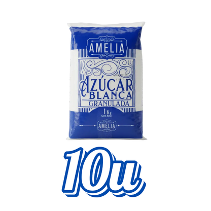 Azúcar Amelia Blanca 1kg - $890 c/u