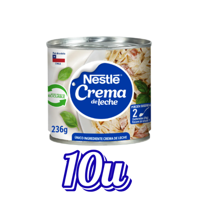 Crema de leche Nestlé Tarro