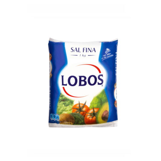 Sal Fina Los Lobos 1kg | Desde $690 c/u