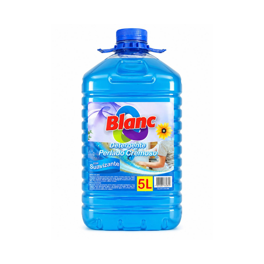 Detergente Blanc Perlado 5L con Suavizante - $1.990 c/u