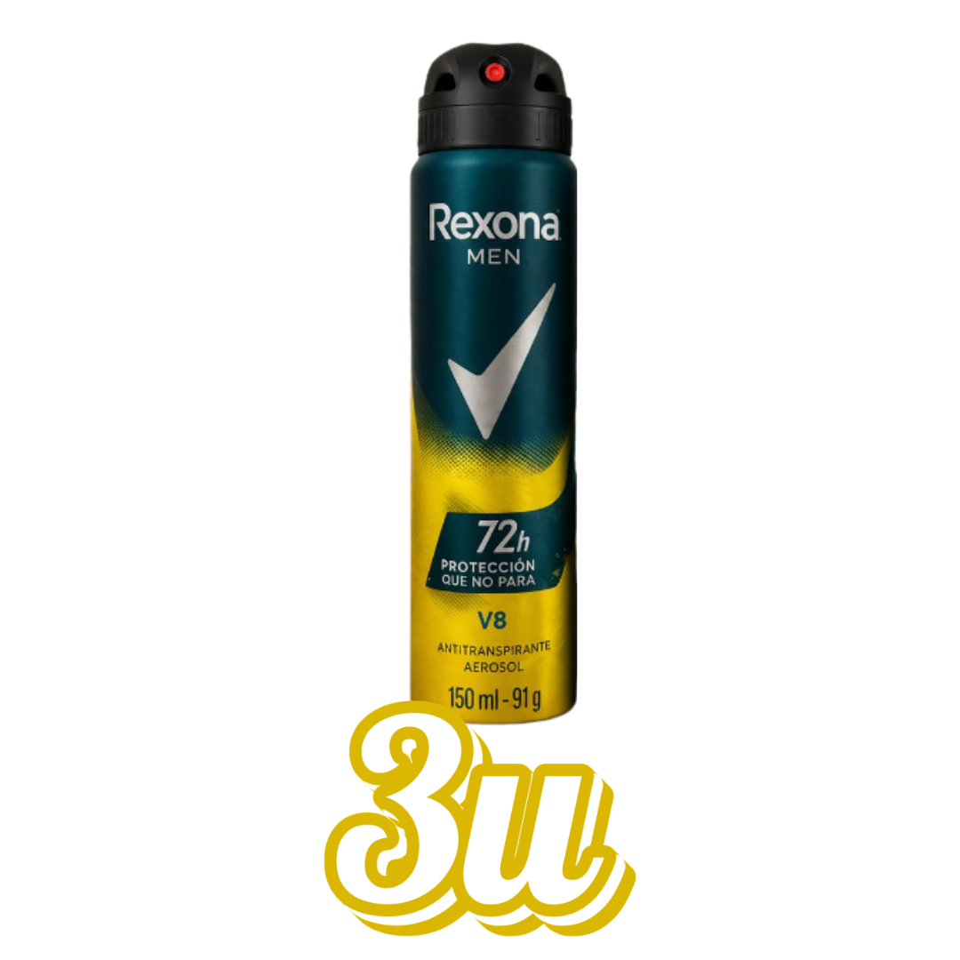 Desodorante spray Rexona Men 150ml $2.100 c/u