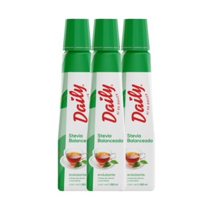 *Stevia líquida Daily gotas 180ml | Desde $2.890 c/u*