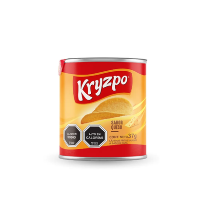 Papas fritas Kryzpo lata 37g $750 c/u