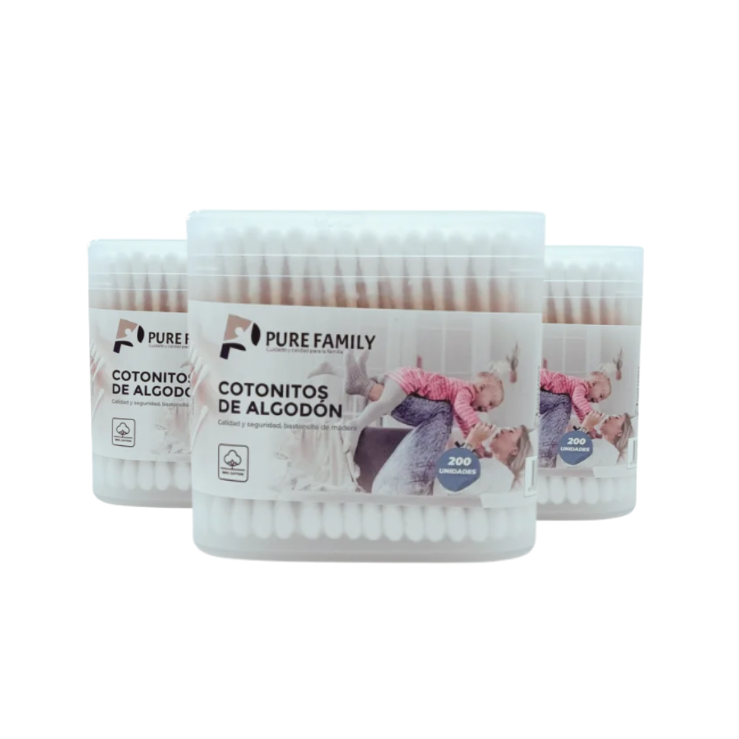 Colonitos de algodón Pure Family 200u - 690 c/u