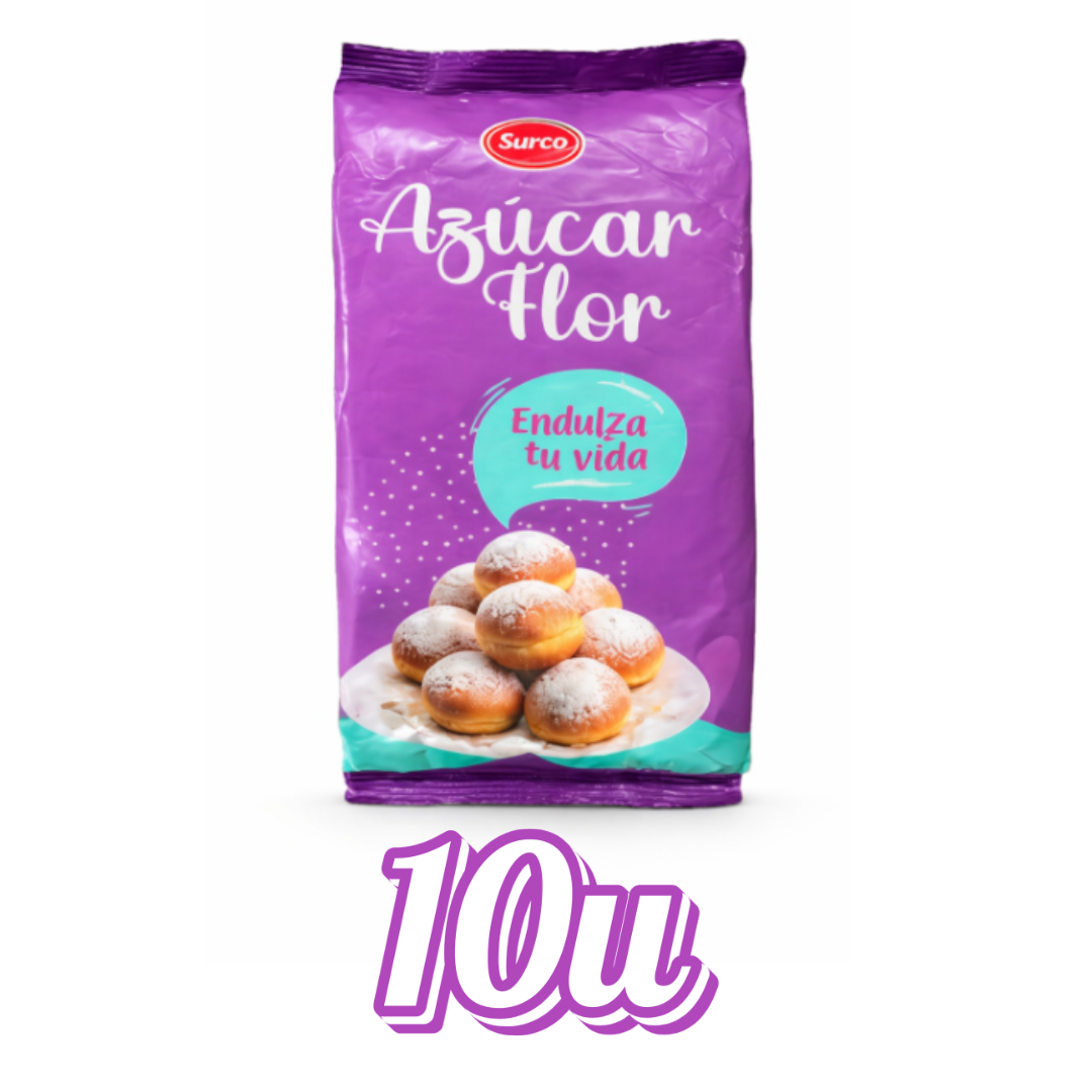Azúcar Flor Surco 500 g - $1.090 c/u