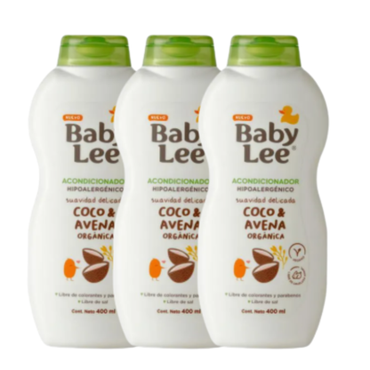 Acondicionador Hipoalergénico Babylee Coco & Avena 250ml - $1190 c/u