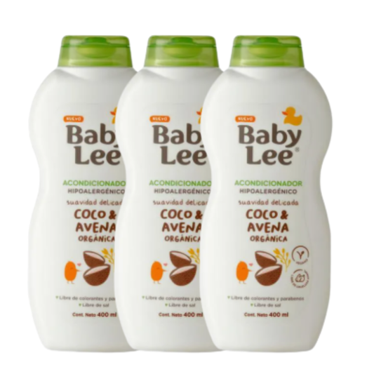 Acondicionador Hipoalergénico Babylee Coco & Avena 400 ml - $1190 c/u