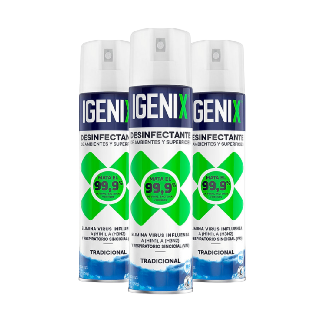 Desinfectante Aerosol Igienix 360cc - $2.690 c/u