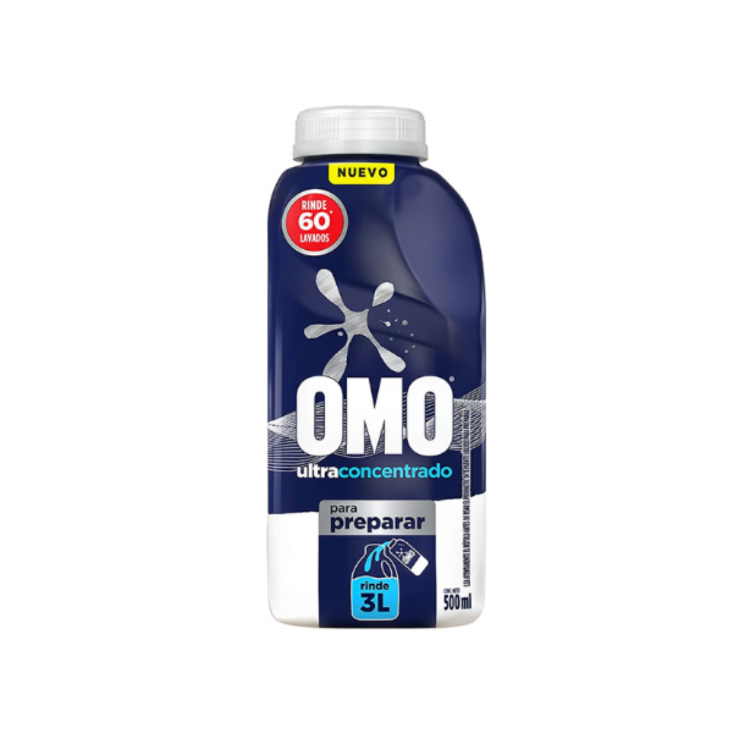 Detergente Liquido Omo Para Diluir - 500ml