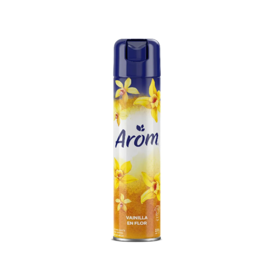 *Desodorante Ambiental Arom 225 g (CHIRIMOYA-VAINILLA-LAVANDA-FRUTILLA)