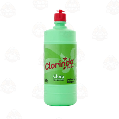 Cloro Liquido Clorinda Botella 500cc $1.090 c/u