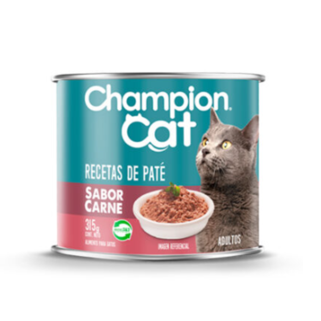 Alimento húmedo Champion cat gatos adultos 315g $1.450 c/u