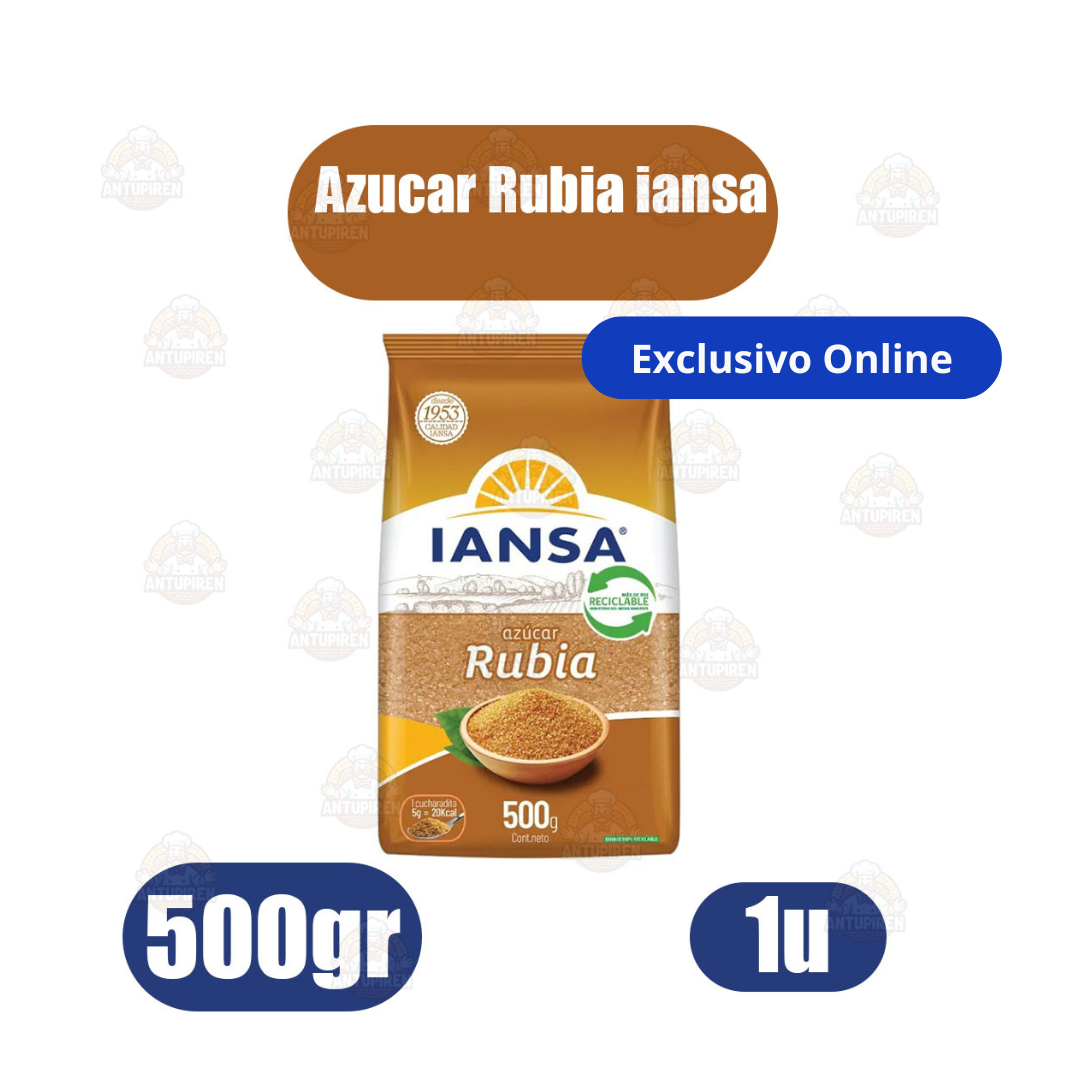 Azúcar rubia iansa - 500gr