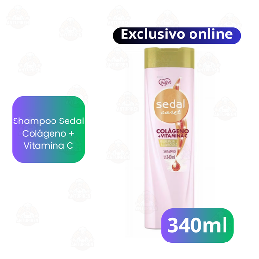 Shampoo Colágeno Vitamina C 340ml