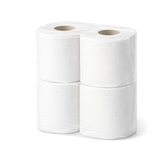 Papel Higiénico Doble Hoja Económica 4 Rollos 20m - $890 c/u