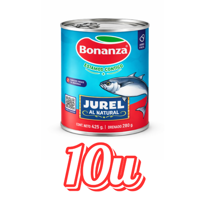 Jurel Económico al Natural Bonanza 425g