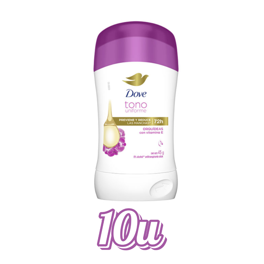 Desodorante Barra Dove Tono Uniforme 45g - $2.190c/u