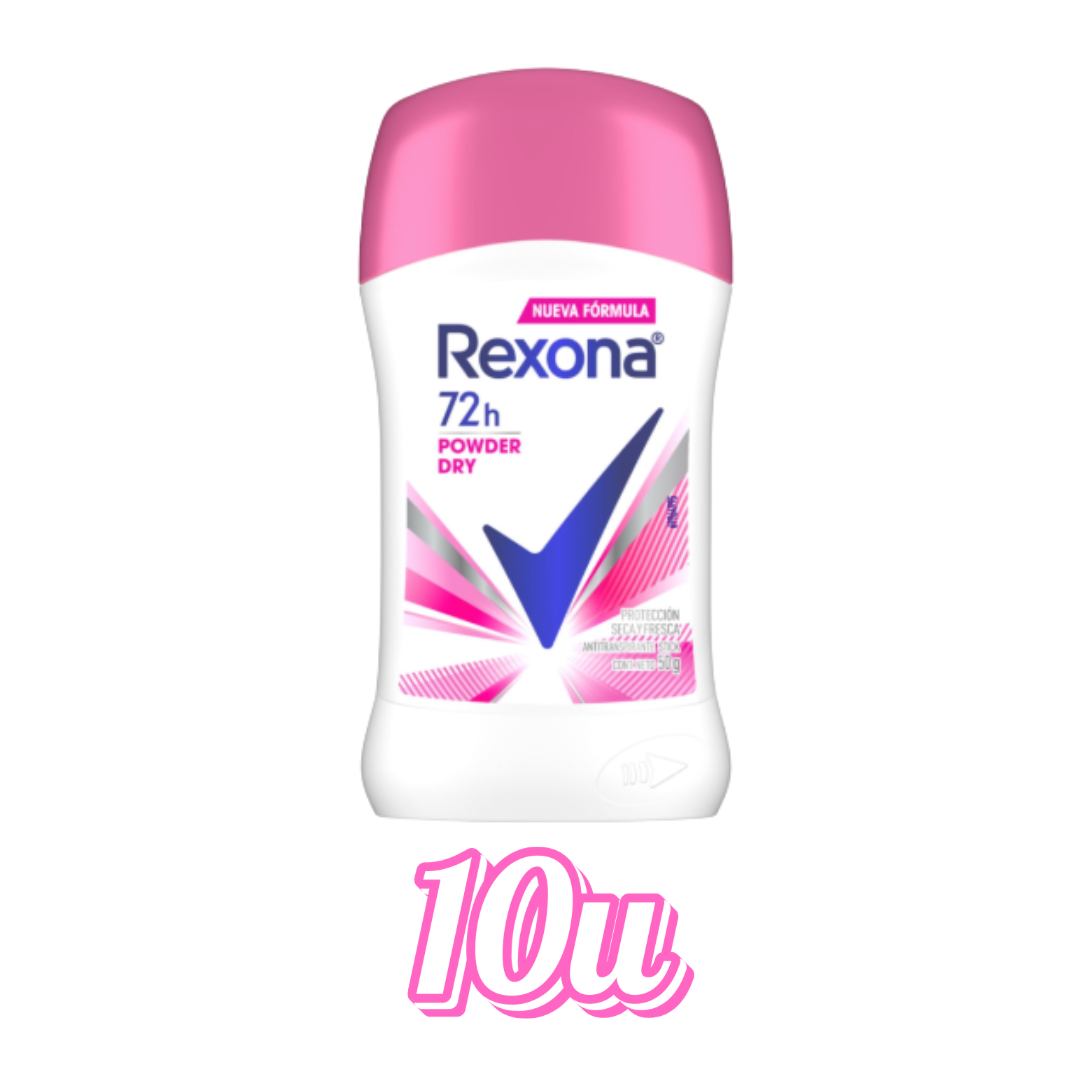 Desodorante en Barra Rexona 50ml - $ 2.100 c/u
