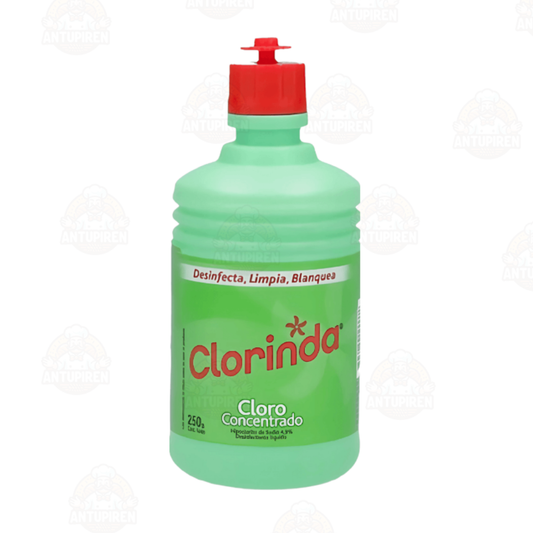 Cloro Liquido Clorinda Botella 250cc