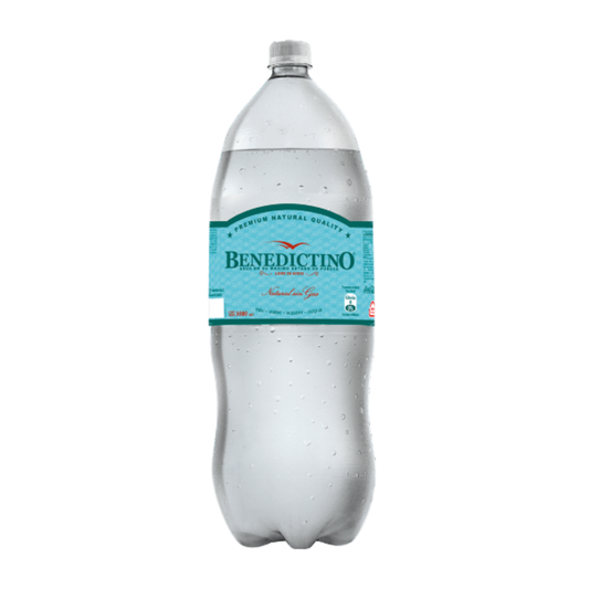 Pack 3 unidades Agua purificada benedictino 3L $1.000 c/u