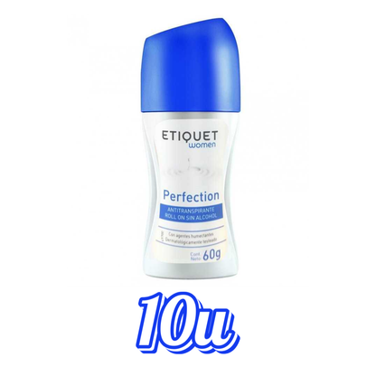 Desodorante Roll-On Etiquet Women Perfection Mujer 60 g - $1.390 c/u