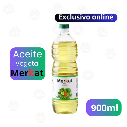 Aceite merkat 900ml – Caja de 10 Unidades
