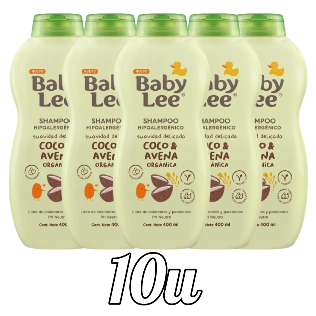 Shampoo Hipoalergénico Babylee Coco & Avena 250 ml - $1190 c/u