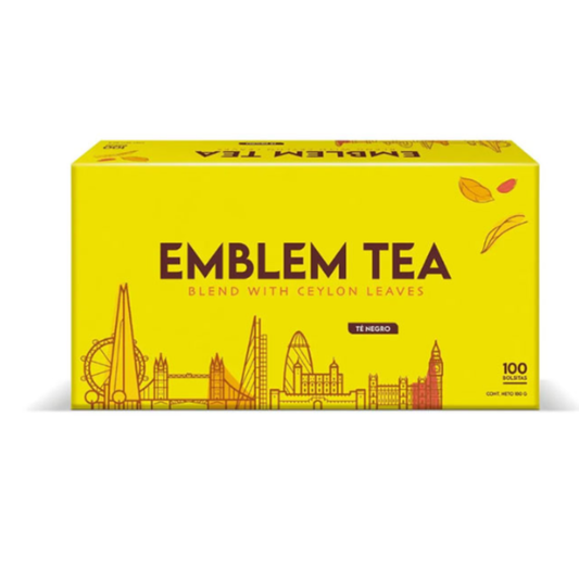 Te Emblem Ceylan Paquete 100 Unidades