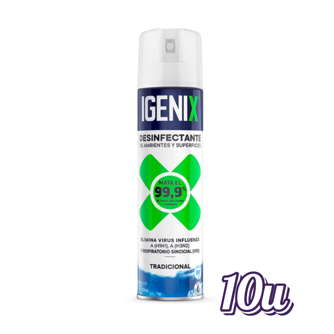 Desinfectante Aerosol Igienix 360cc - $2.690 c/u
