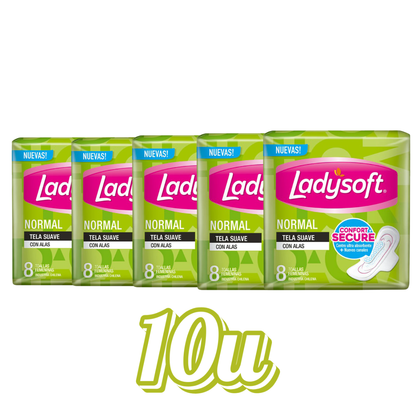 *Toalla Femenina Ladysotf Normal 8u | Desde $750 c/u*