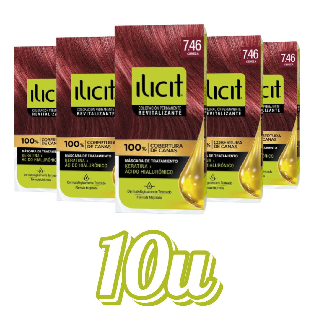 Tintura Permanente Ilicit 45g - $2.290 c/u