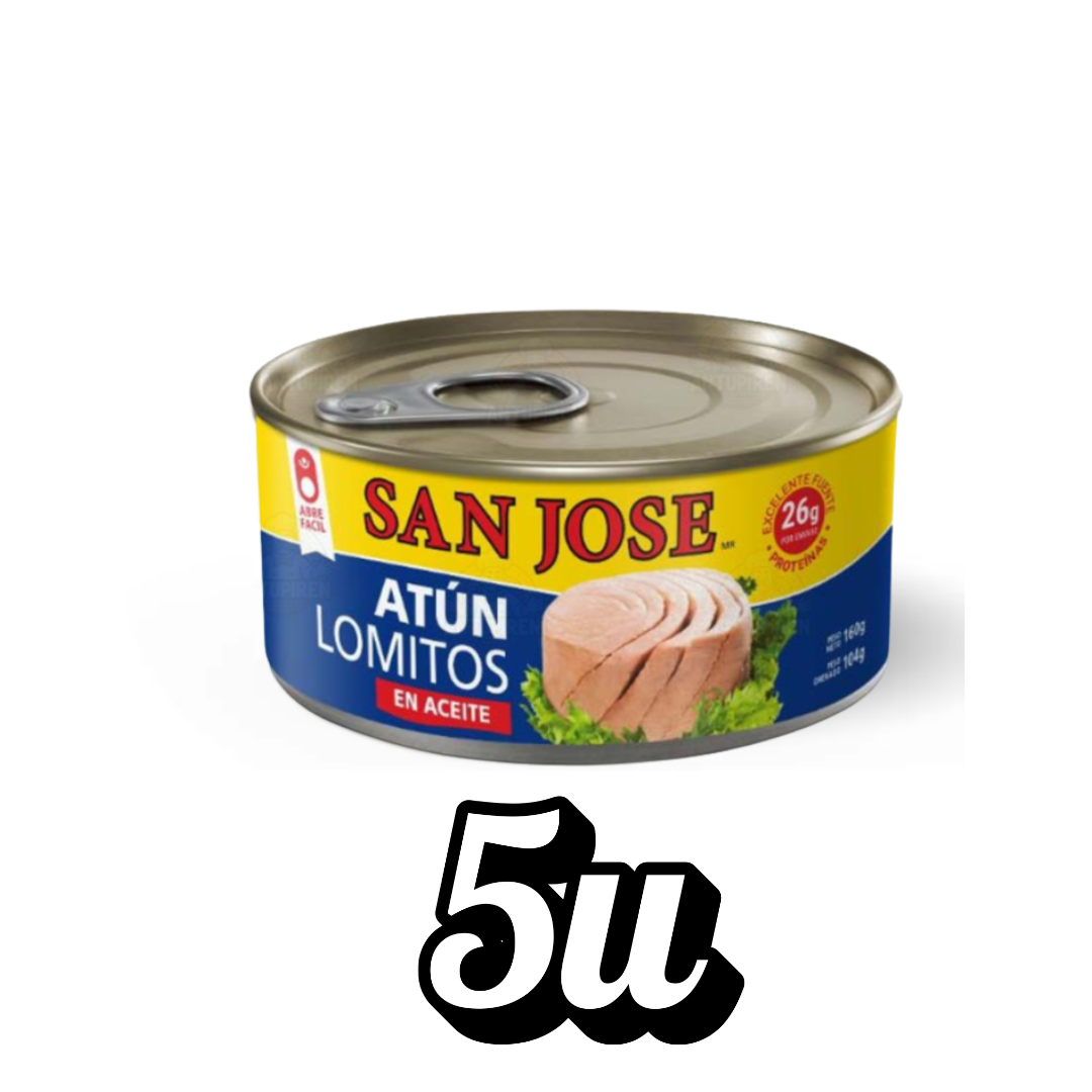 Atún Lomito San Jose 160g neto $1.360 c/u