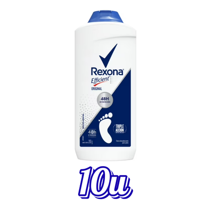 Talco Para Pies Rexona Efficient Original 200g - $2.590 c/u